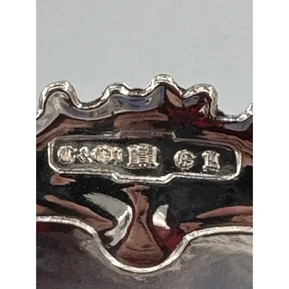 Old Sheffield Silverplate Salver by Corbell & Co Round Tray Silver Over Copper